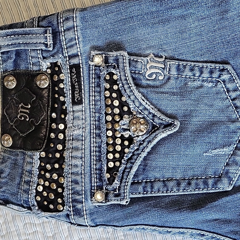 Miss Me~Thick Denim~32×34 Boot - Picture 16 of 16
